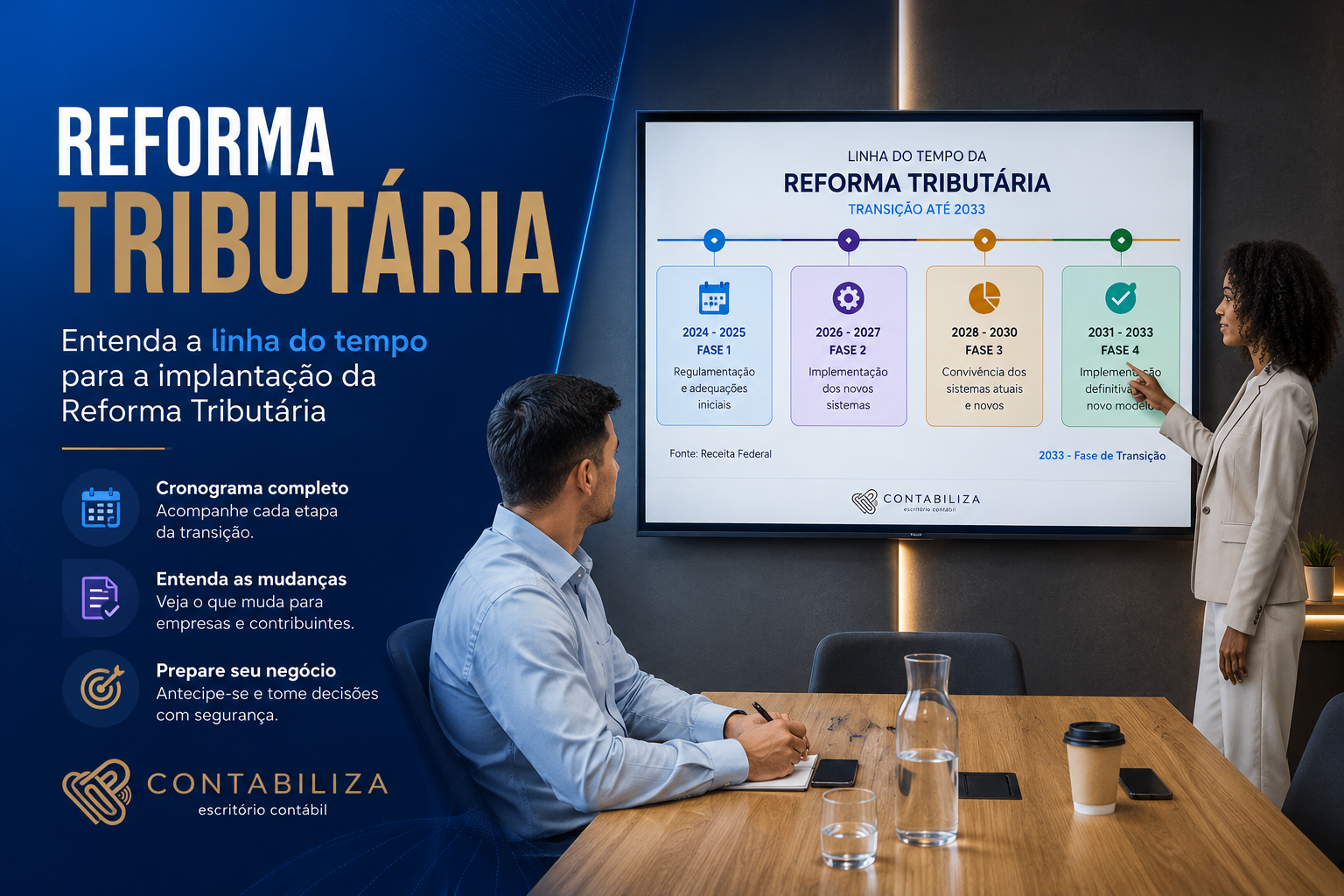 Artigo sobre cronograma da Reforma Tributária